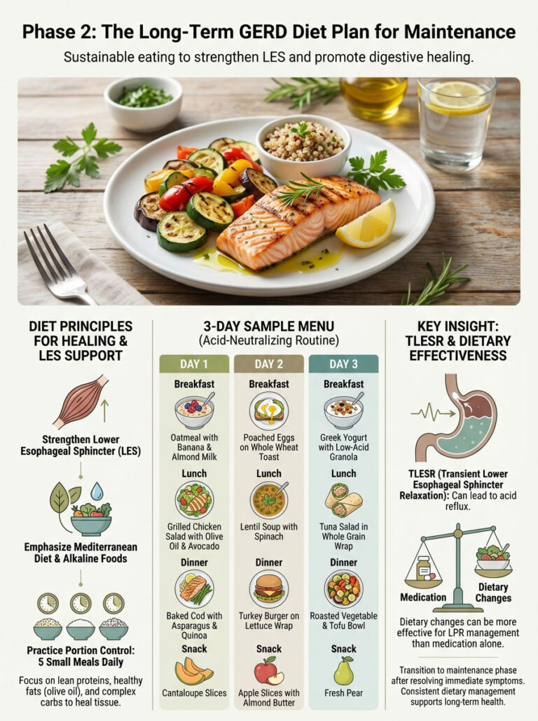 Gerd Menu Plan Example GERD Diet Plan: What Foods Neutralize Stomach Acid Immediately ...