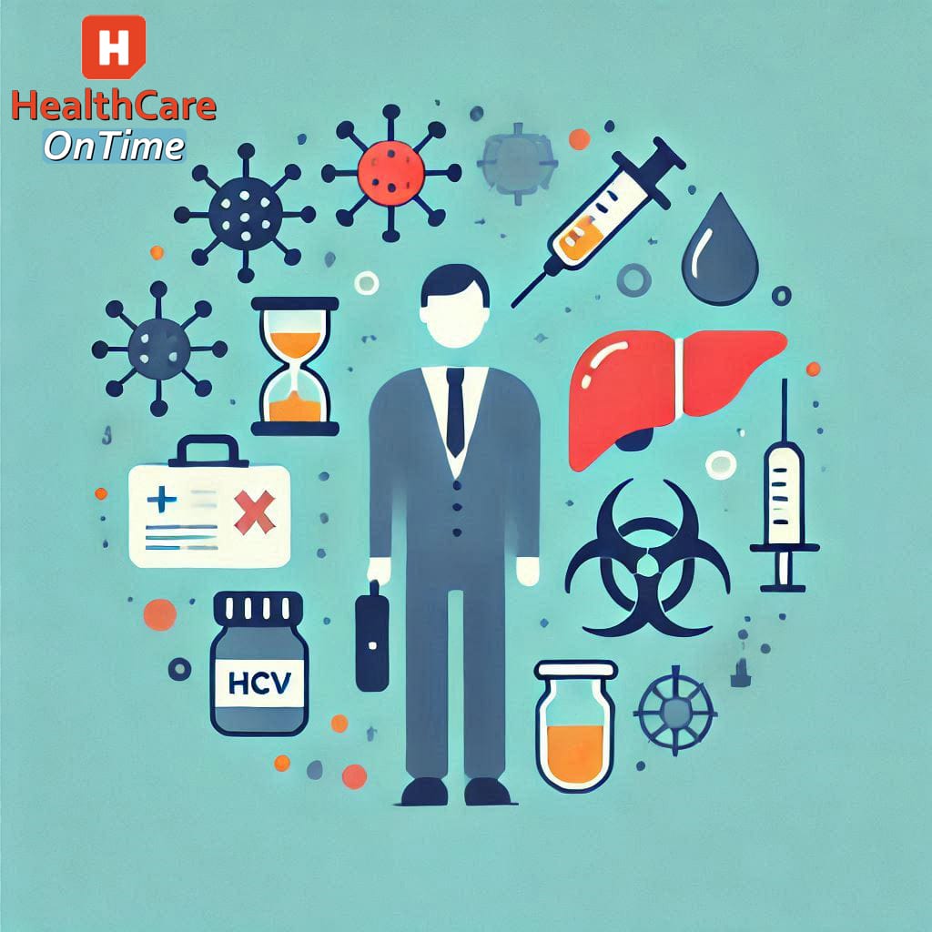 Curable vs. Manageable Hepatitis infographic Curable vs. Manageable Hepatitis infographic