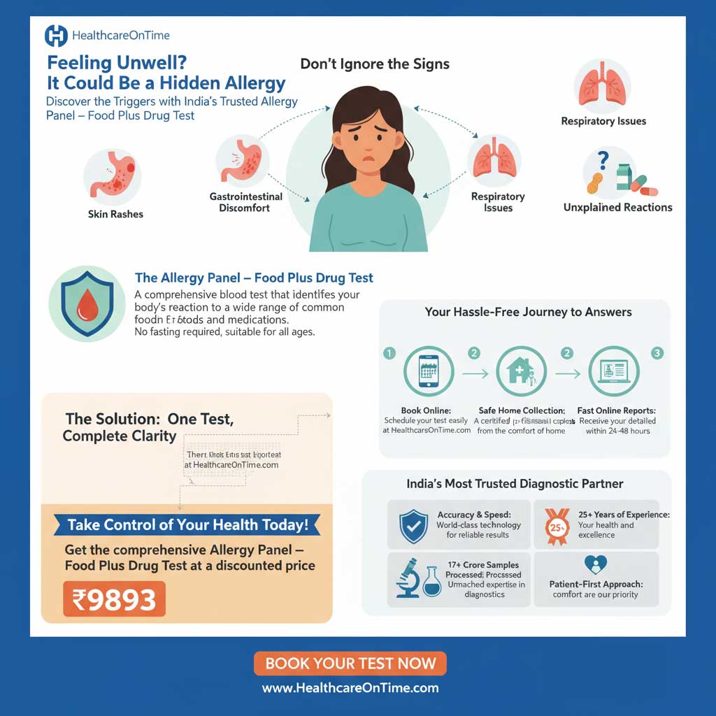 A Guide to the Allergy Panel – Food Plus Drug Test