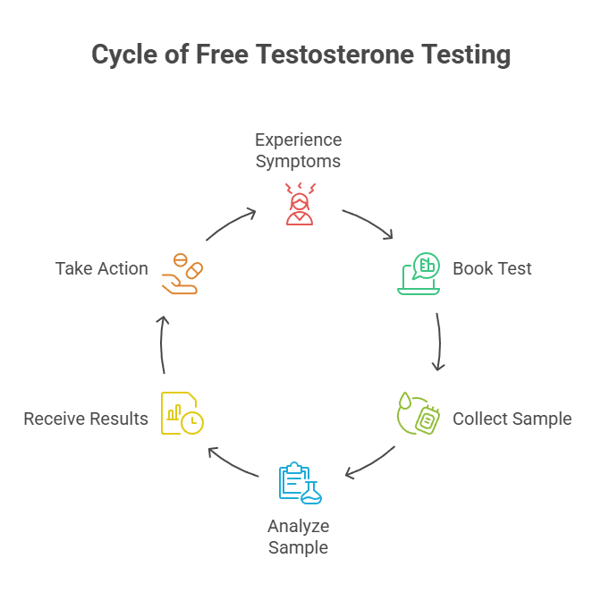 Cycle of Free Testosterone Testing