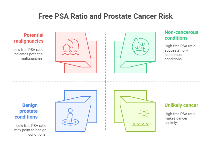 Free PSA Ratio and Prostate Cancer Risk