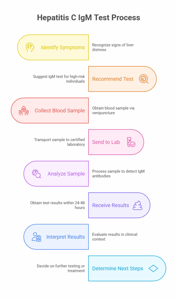 Hepatitis C IgM Test Process