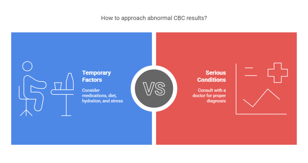 How to approach abnormal CBC results