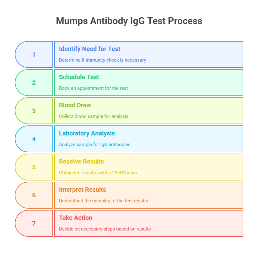 Mumps Antibody IgG Test Process
