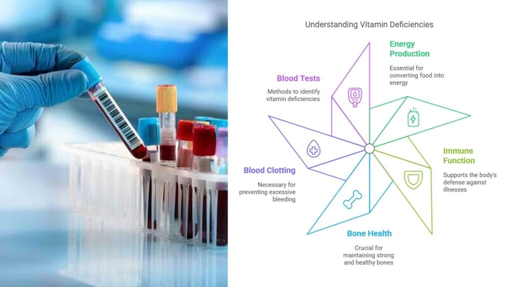 Which blood tests detect vitamin deficiencies accurately