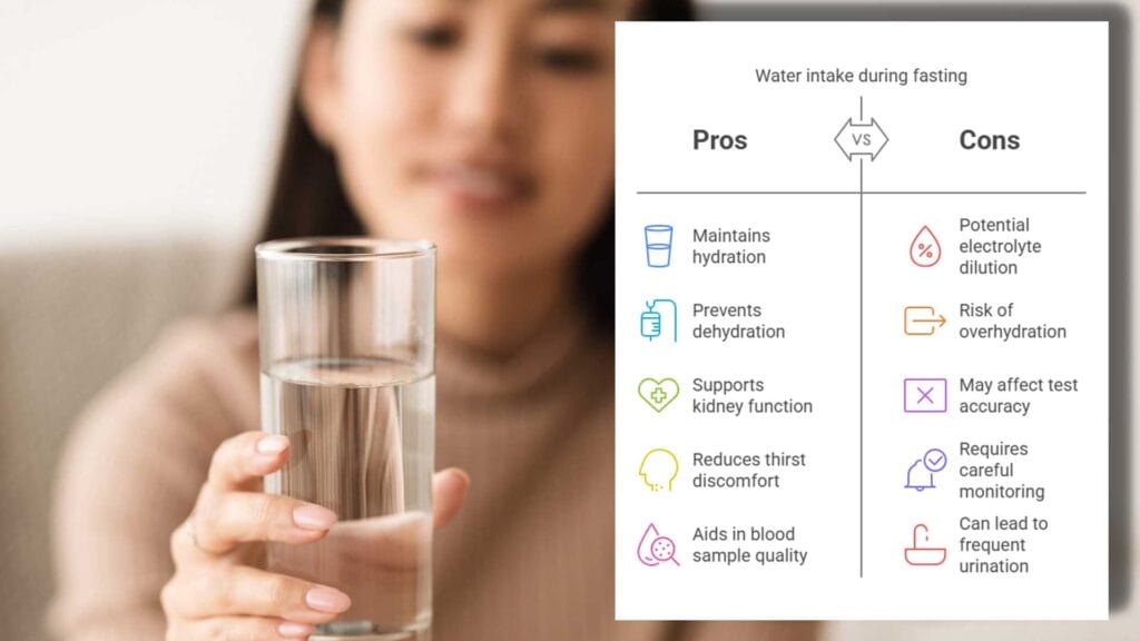 Can I Drink Water Before a Blood Test if Fasting is Required