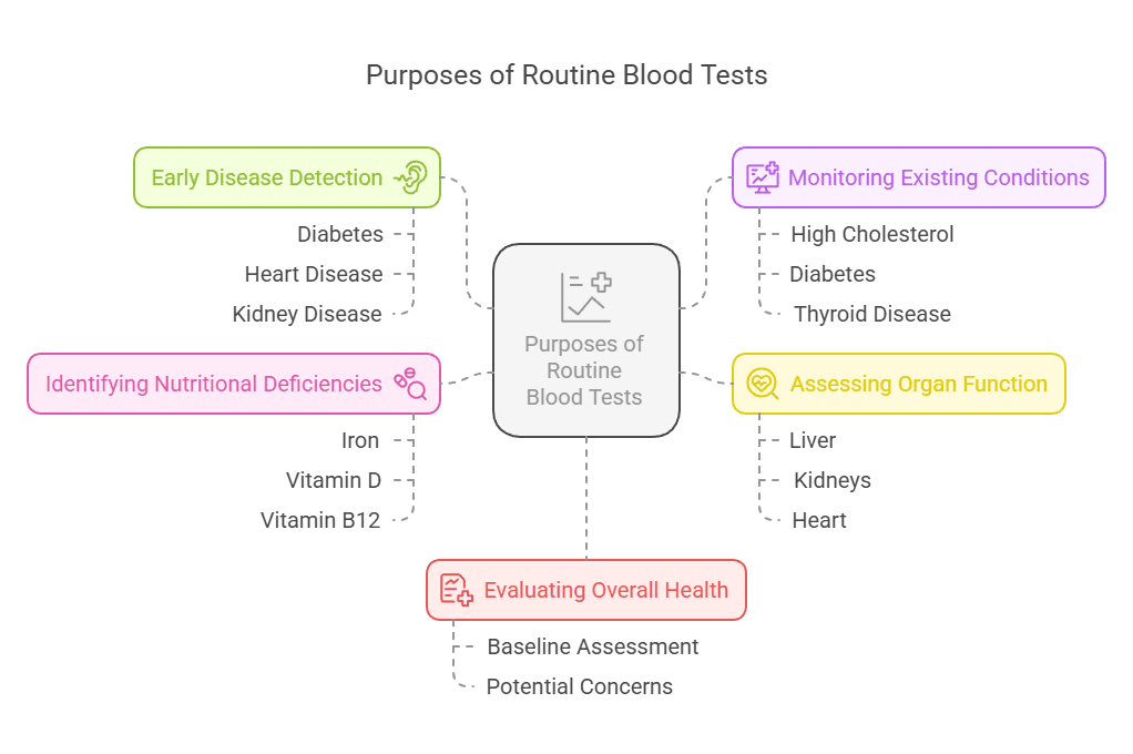 Purposes of Routine Blood Tests