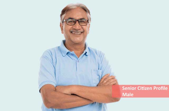 Senior Citizen Profile Male