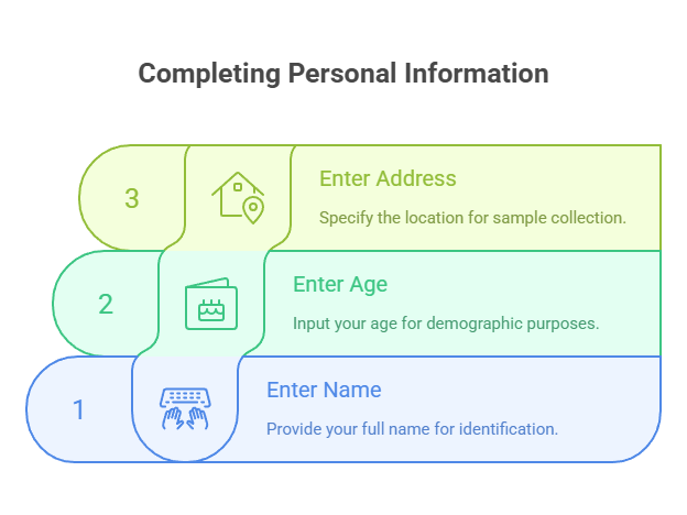 Completing Personal Information
