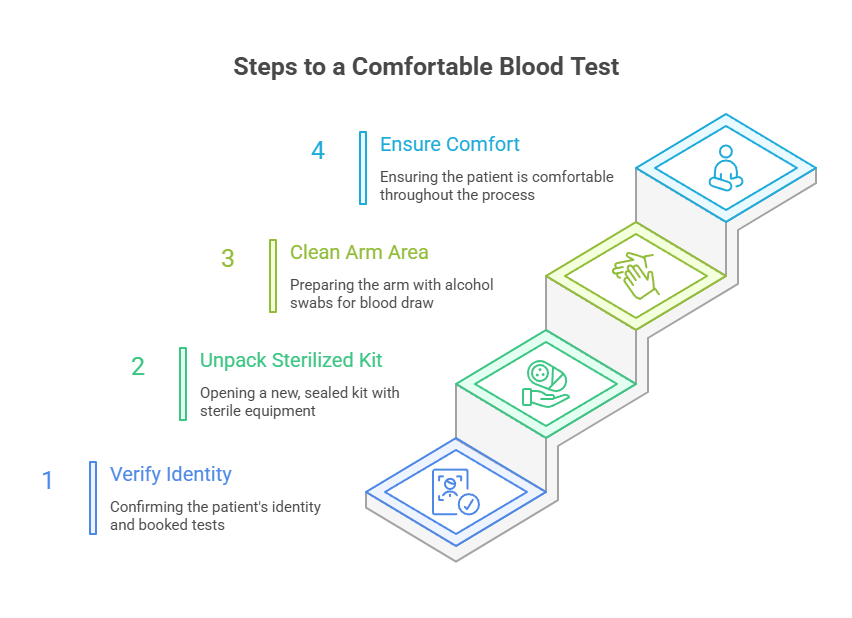 Steps to a Comfortable Blood Test