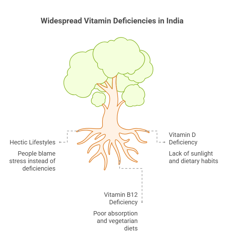 Widespread Vitamin Deficiencies in India