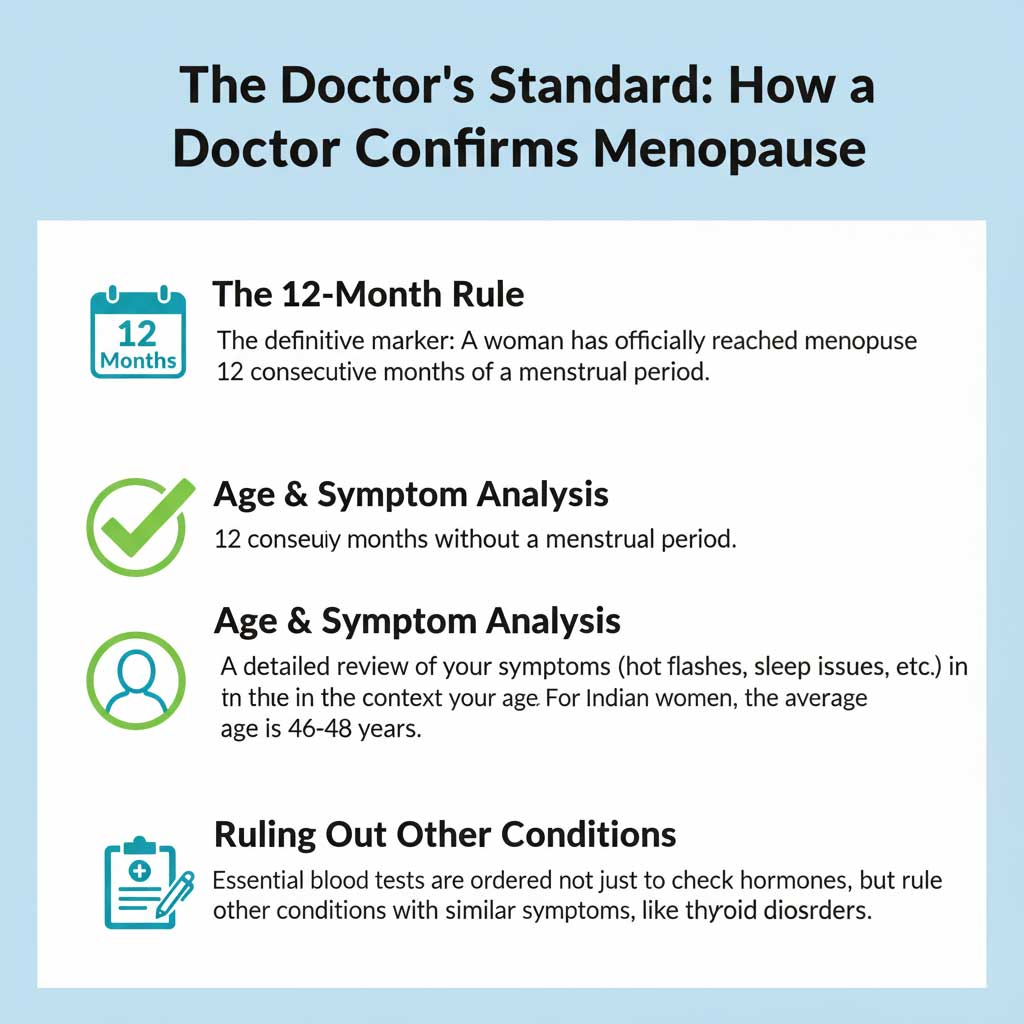 The Gold Standard: How a Doctor Confirms Menopause