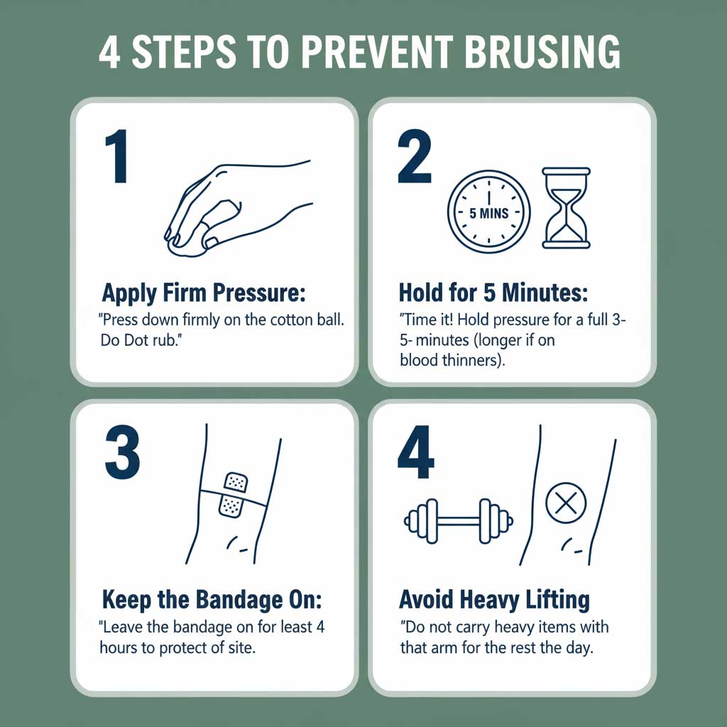 After the Blood Draw: The 4-Step Bruise Prevention Protocol.