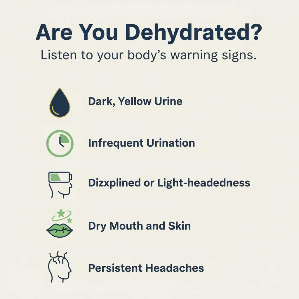 Are You Dehydrated? Check the Signs
