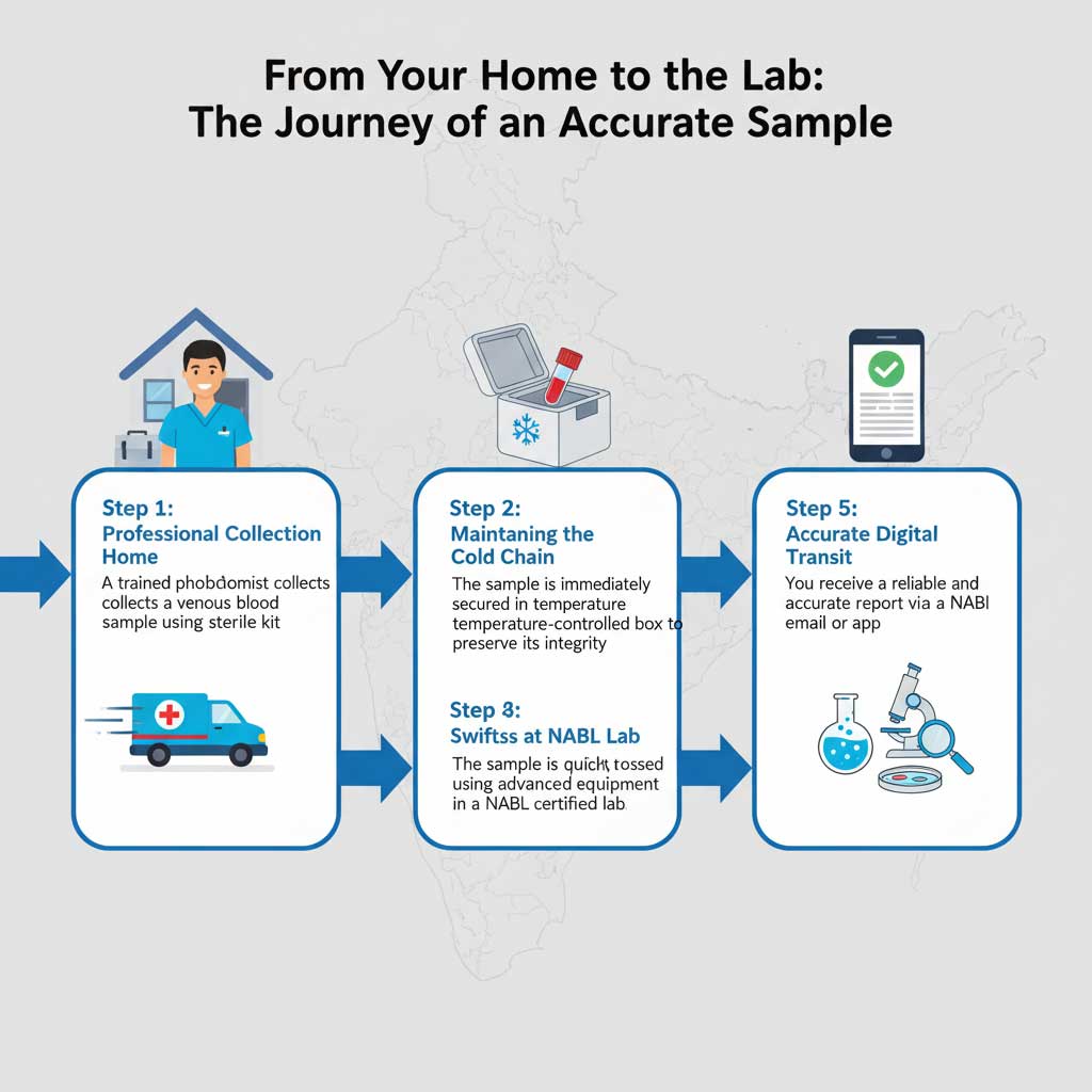 From Your Home to the Lab: The Journey of an Accurate Sample
