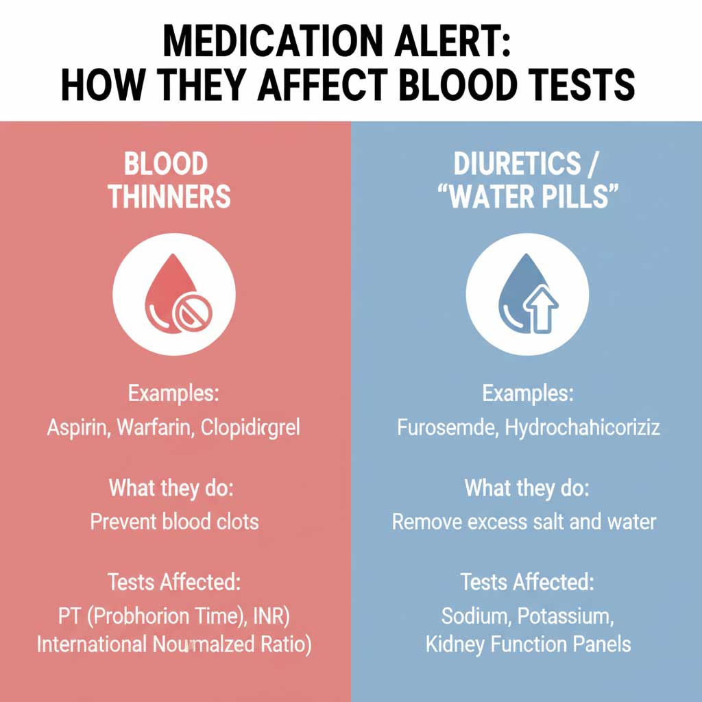 Medication Alert: How Common Senior Medicines Can Alter Blood Test Results.