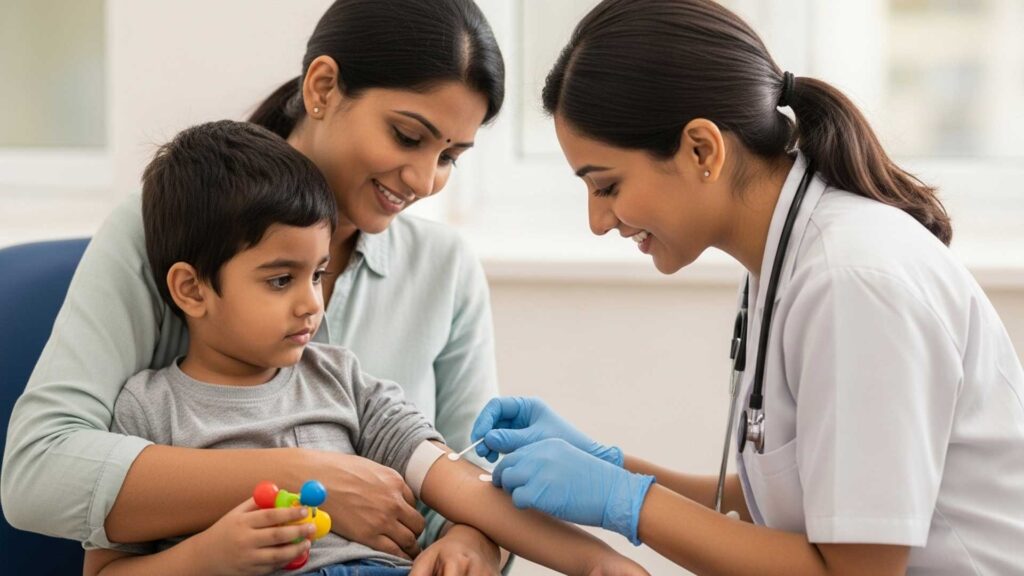 How to prepare a child for their first blood test: parent’s guide?