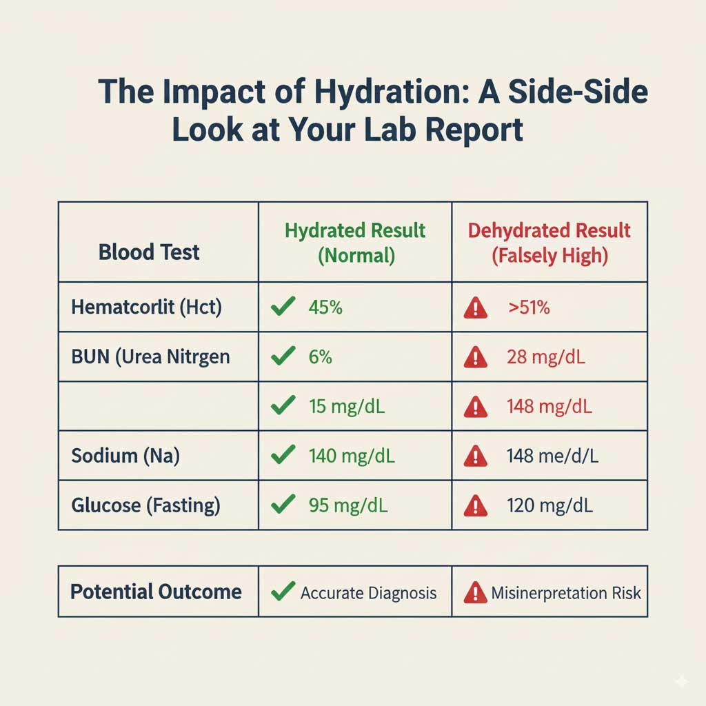  Hydrated vs. Dehydrated: See the Difference in Your Results