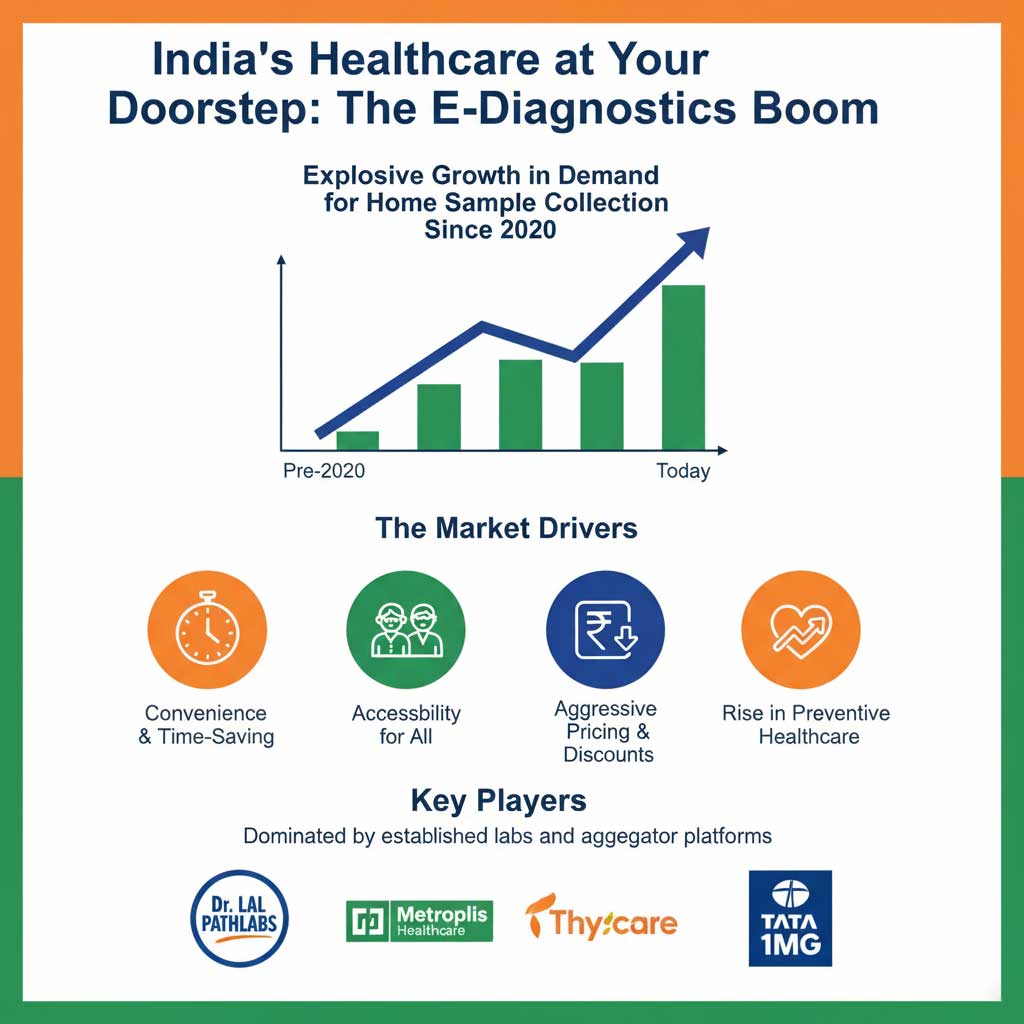 India's Healthcare at Your Doorstep: The E-Diagnostics Boom