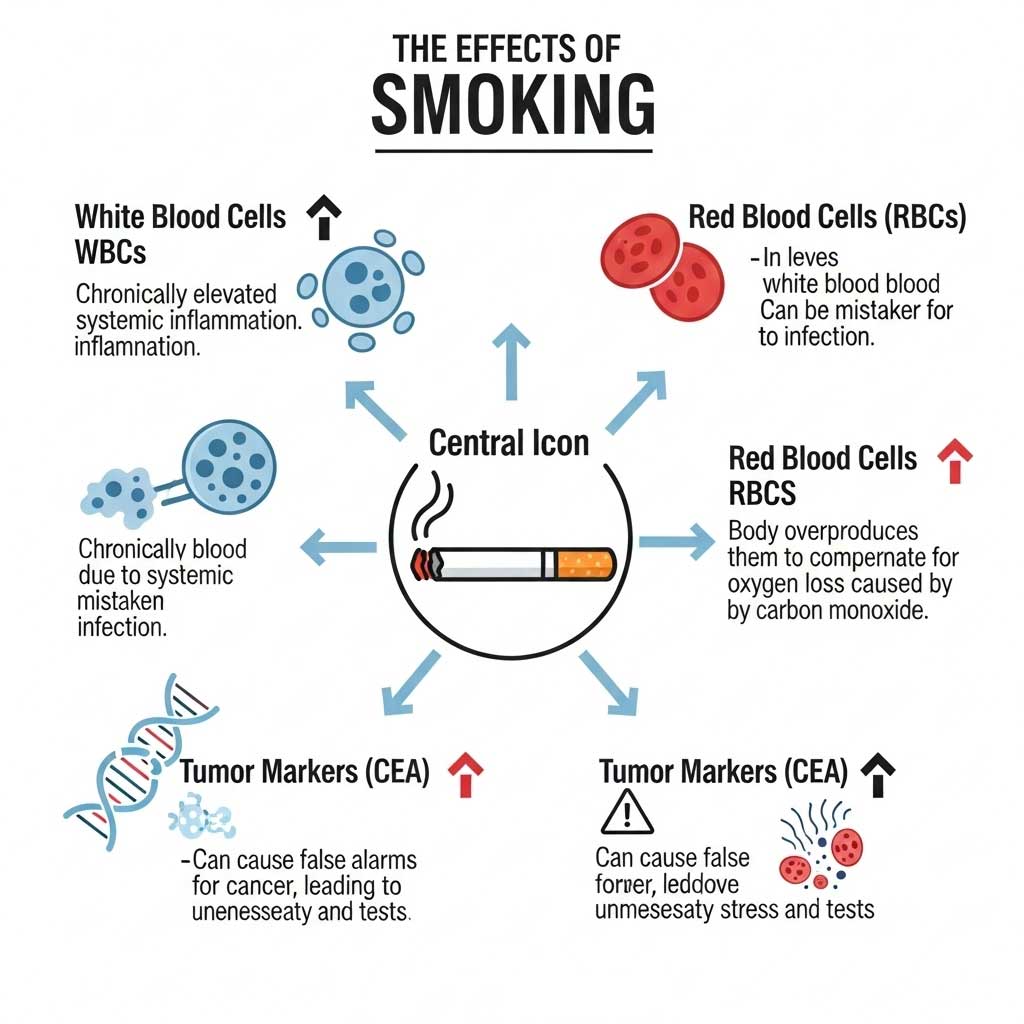Smoking's Signature on Your Blood Report