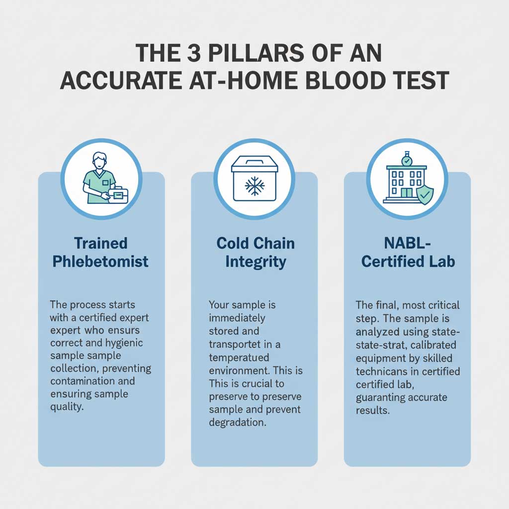 The 3 Pillars of an Accurate At-Home Blood Test