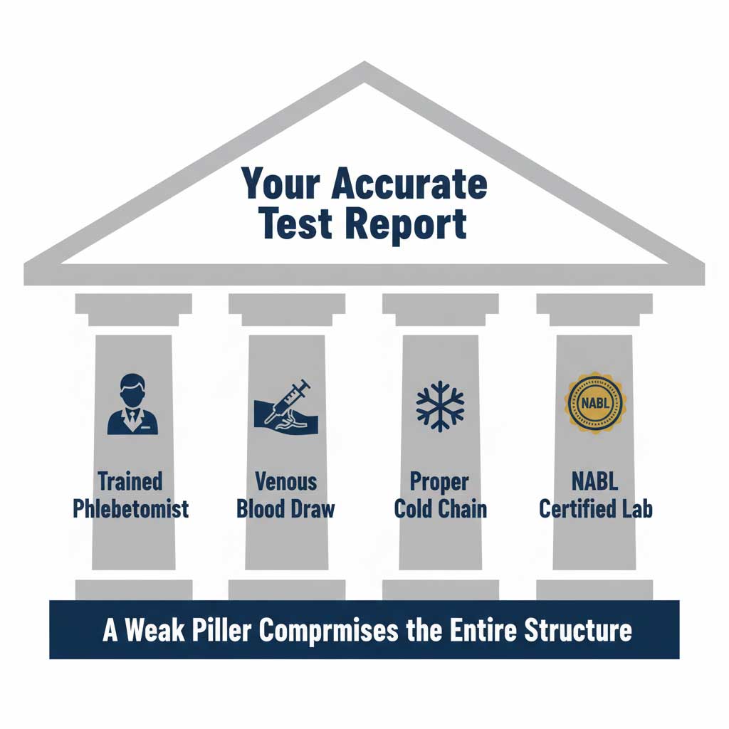 The 4 Pillars of an Accurate Blood Test Result