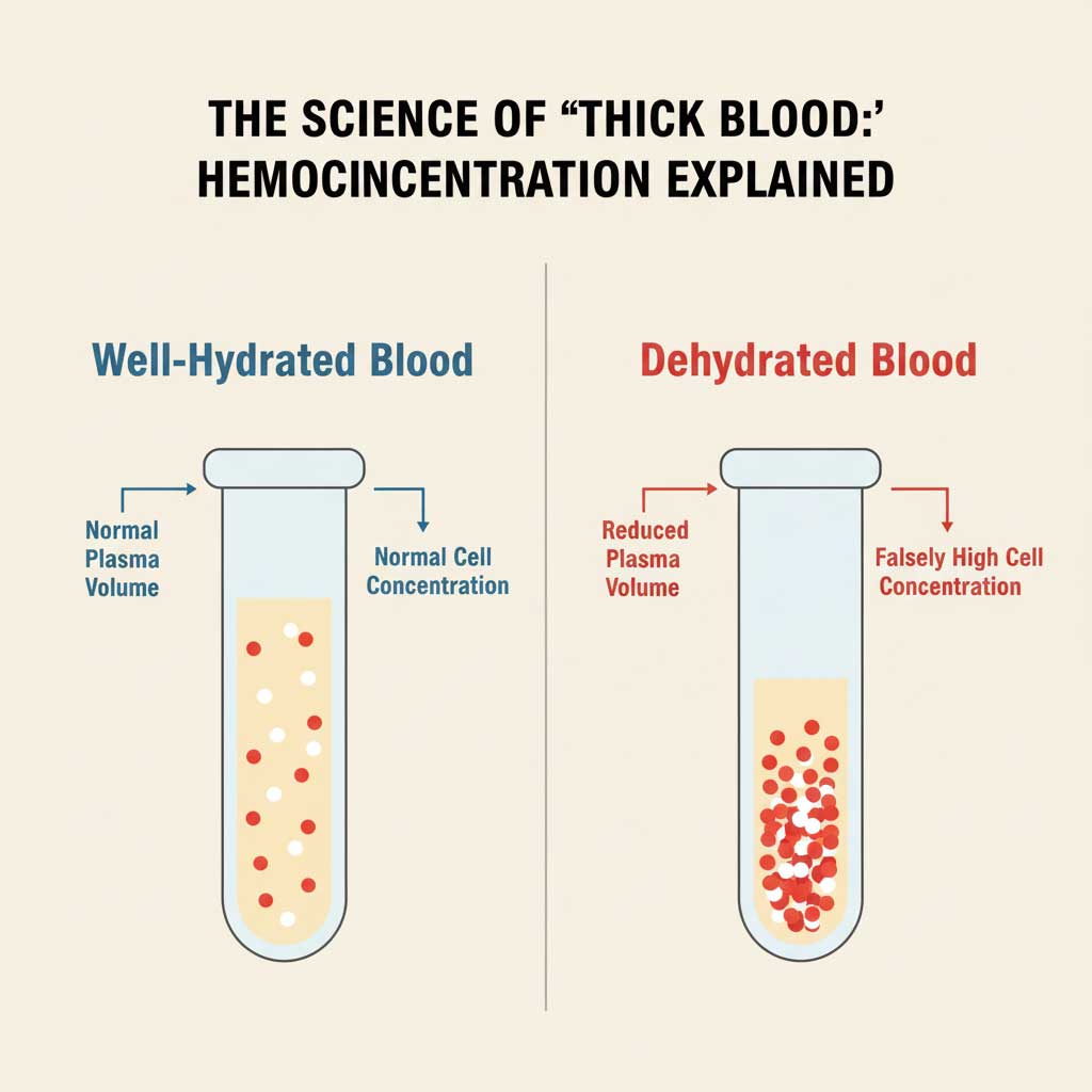 The Science of 'Thick Blood': Hemoconcentration Explained
