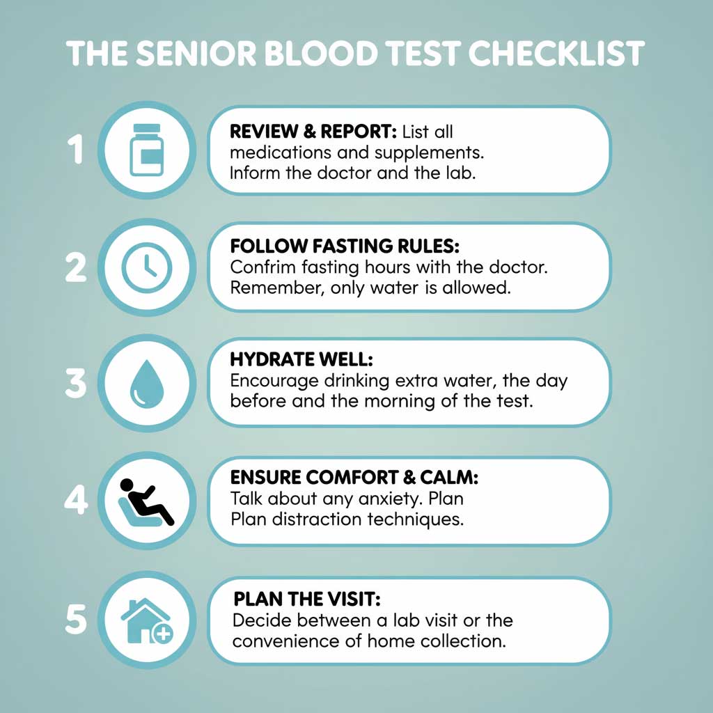 The Senior Blood Test Checklist: A 5-Step Guide for Caregivers.
