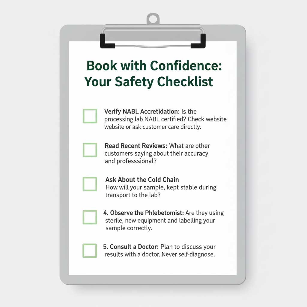 Your 5-Step Checklist for a Reliable At-Home Blood Test