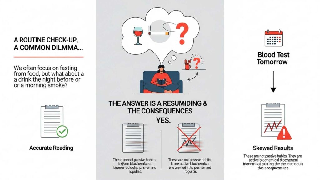 he Pre-Test Dilemma: Will Your Habits Affect Your Blood Test?