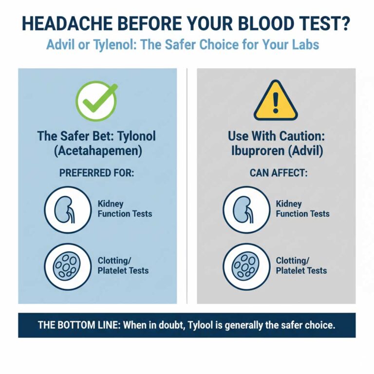Ibuprofen vs Tylenol Before a Blood Test: Which One Won’t Affect ...