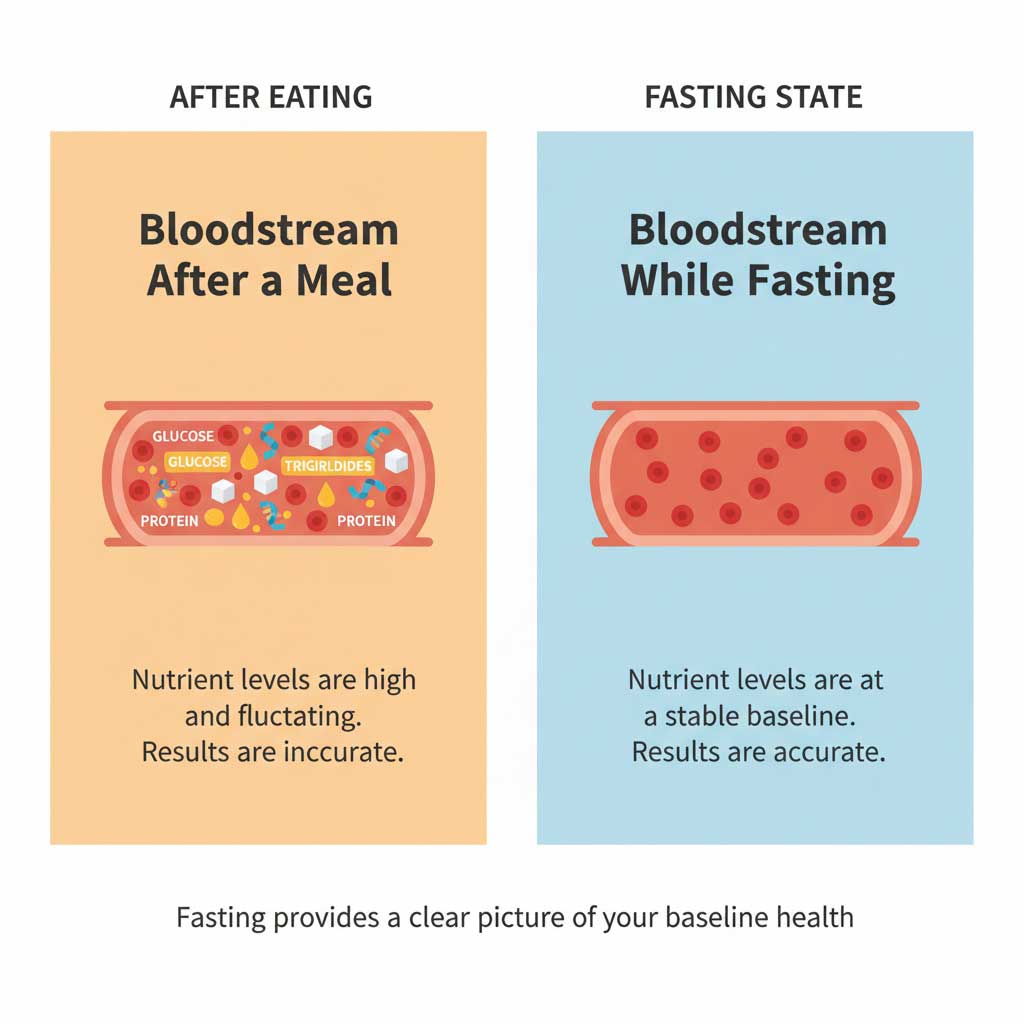 Why Fasting for a Blood Test is Non-Negotiable