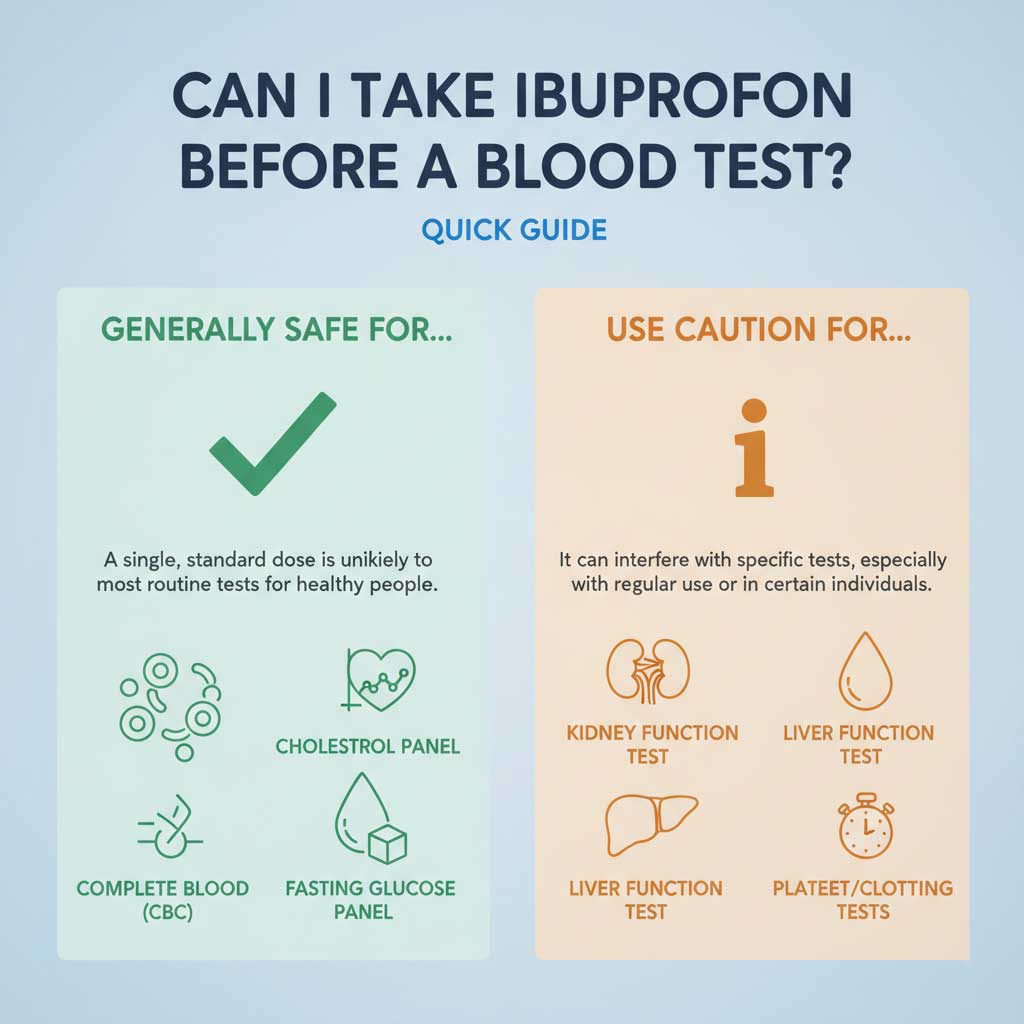 Ibuprofen & Blood Tests: The Quick Answer