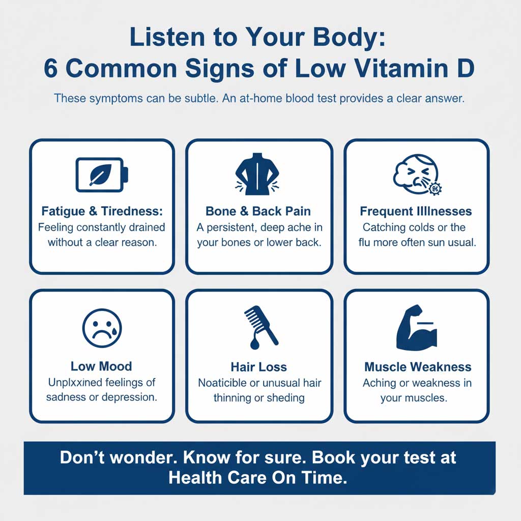 Listen to Your Body: Common Signs of Low Vitamin D