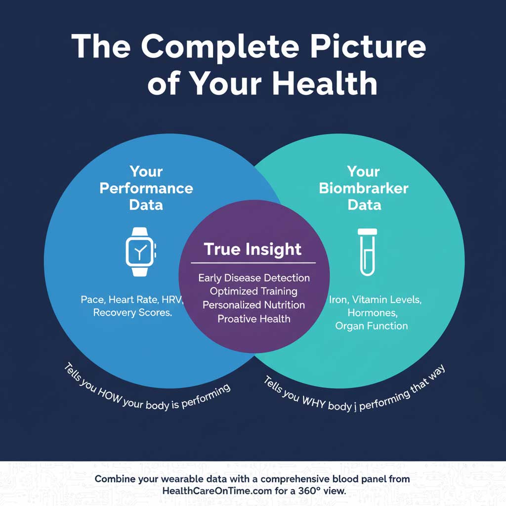 The Complete Picture: Performance Data + Biomarker Analysis