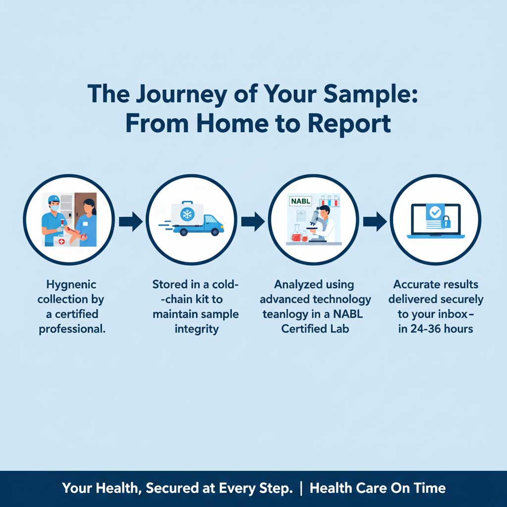 The Journey of Your Sample: From Home to Report