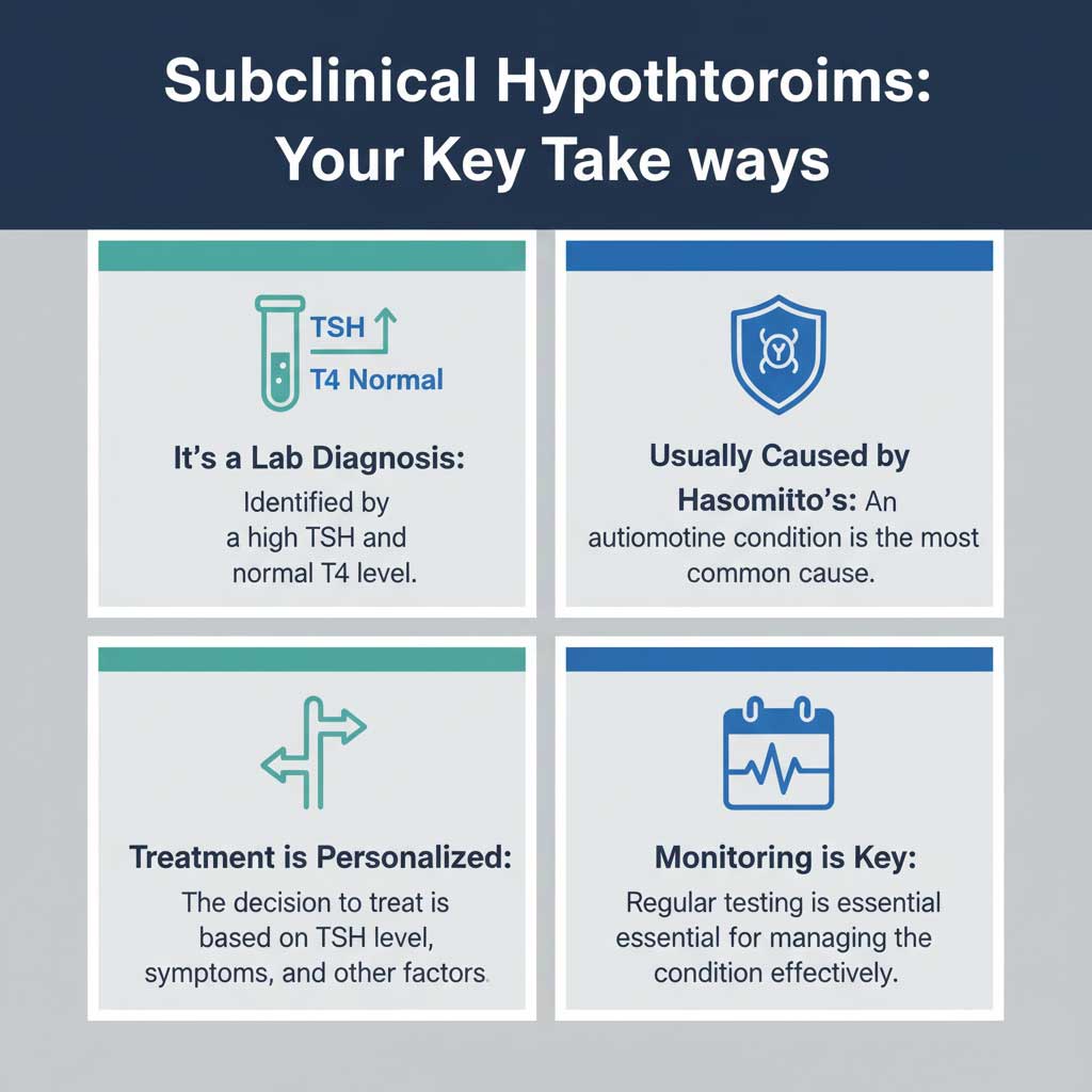 Key Takeaways: Subclinical Hypothyroidism