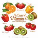 The Vitamin C Vanguard: Fruits That Unleash Iron