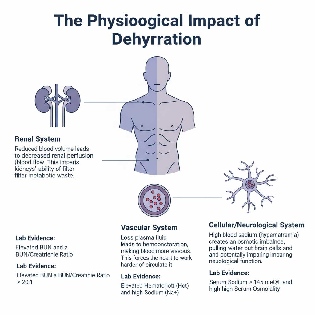 The Physiology of Dehydration: A System-by-System Breakdown