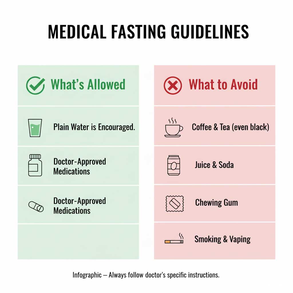The Rules of the "Fasting State"