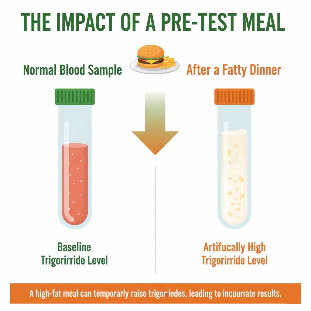 How One High-Fat Meal Can Skew Your Test Results