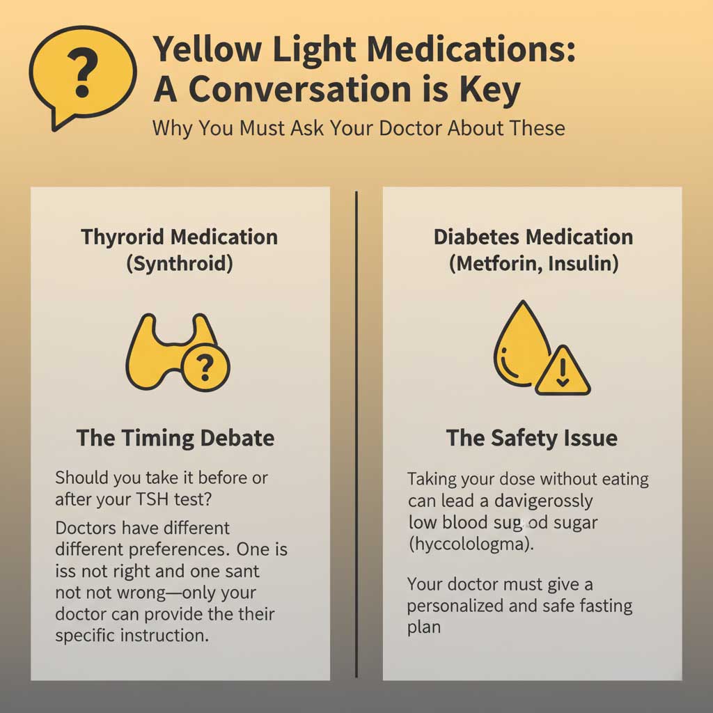 Yellow Light Meds: A Doctor's Guidance is Required