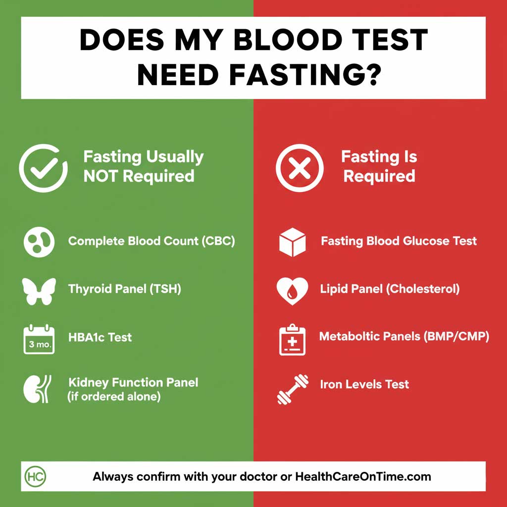 Fasting Required vs. Not Required: A Quick Guide