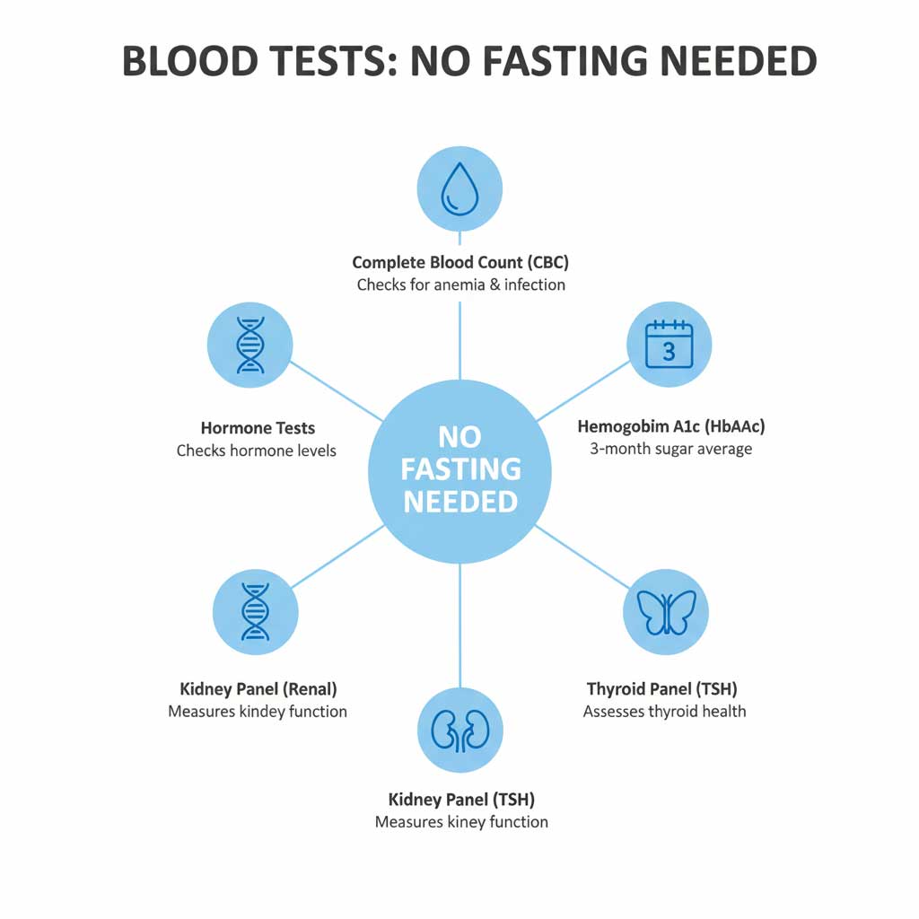 Top 5 Blood Tests Without Fasting