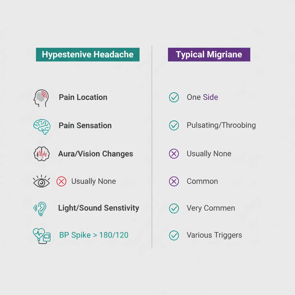 Understanding Your Headache: Hypertensive vs. Migraine