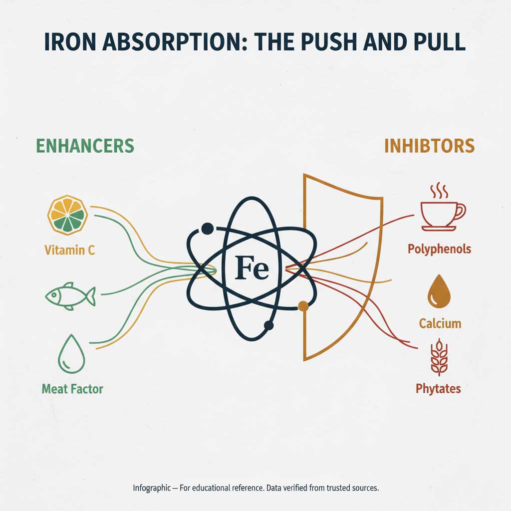 The Alchemy of Iron: A Visual Guide to Absorption