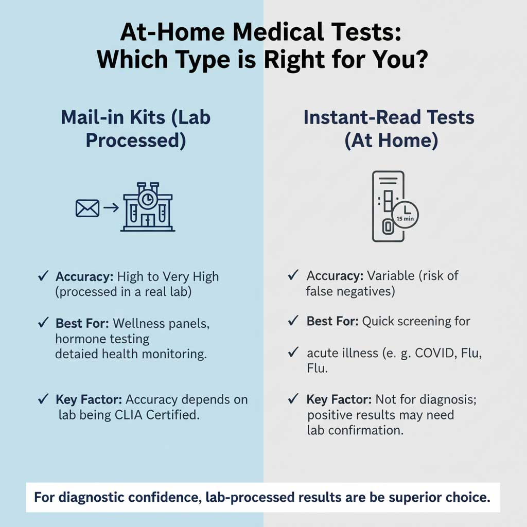At-Home Medical Tests: A Comparison