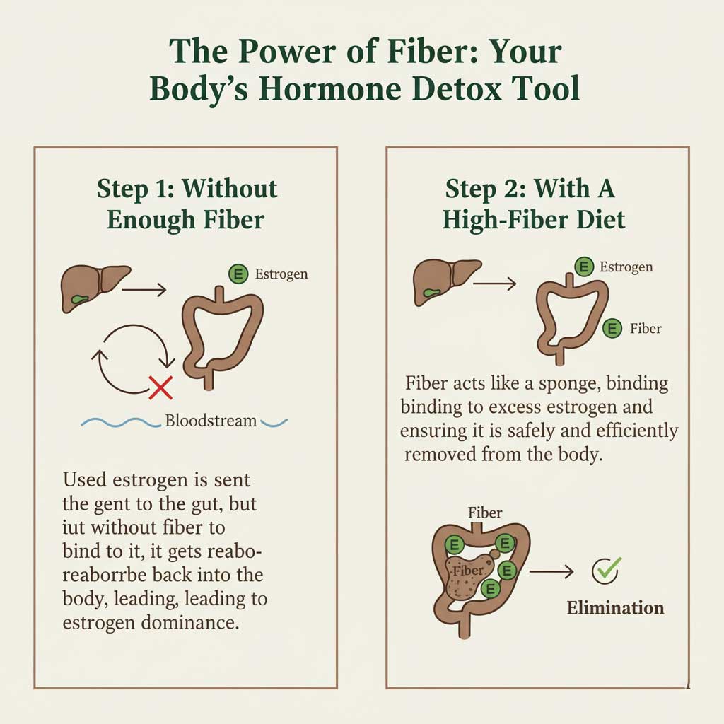 The Power of Fiber for Hormone Detox