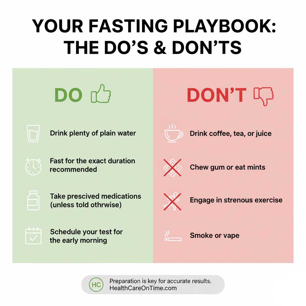 The Ultimate Fasting Playbook: Do's and Don'ts
