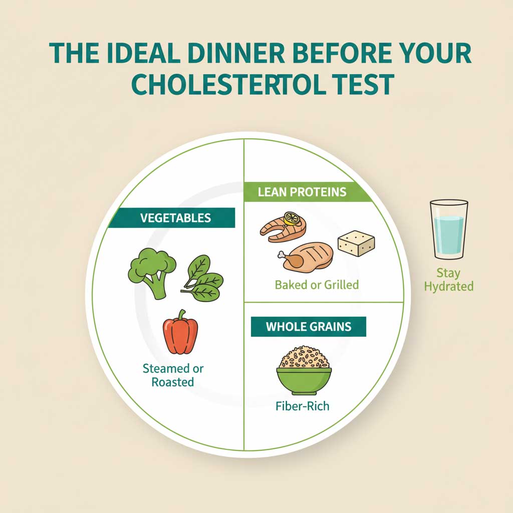 Your Pre-Test Dinner Plate: Foods to Eat